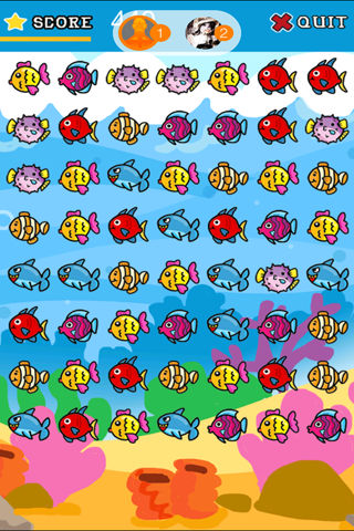 Little Mermaids - A Beautiful Under The Sea Match 3 Puzzles Games Free Editions For Kids screenshot 4