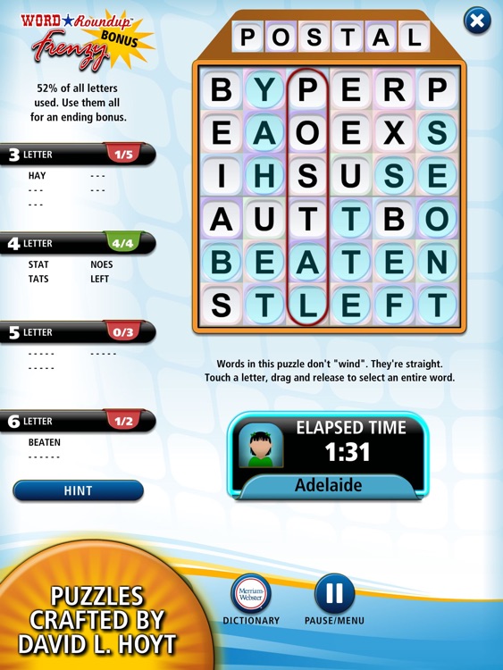 Word Winder HD screenshot-3