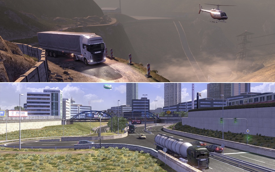 #4. Scania Truck Driving Simulator for Mac OS X (macOS) Av: SCS Software