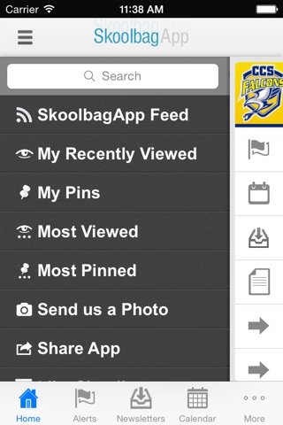 Cornerstone Christian School Inc - SkoolbagApp screenshot 3