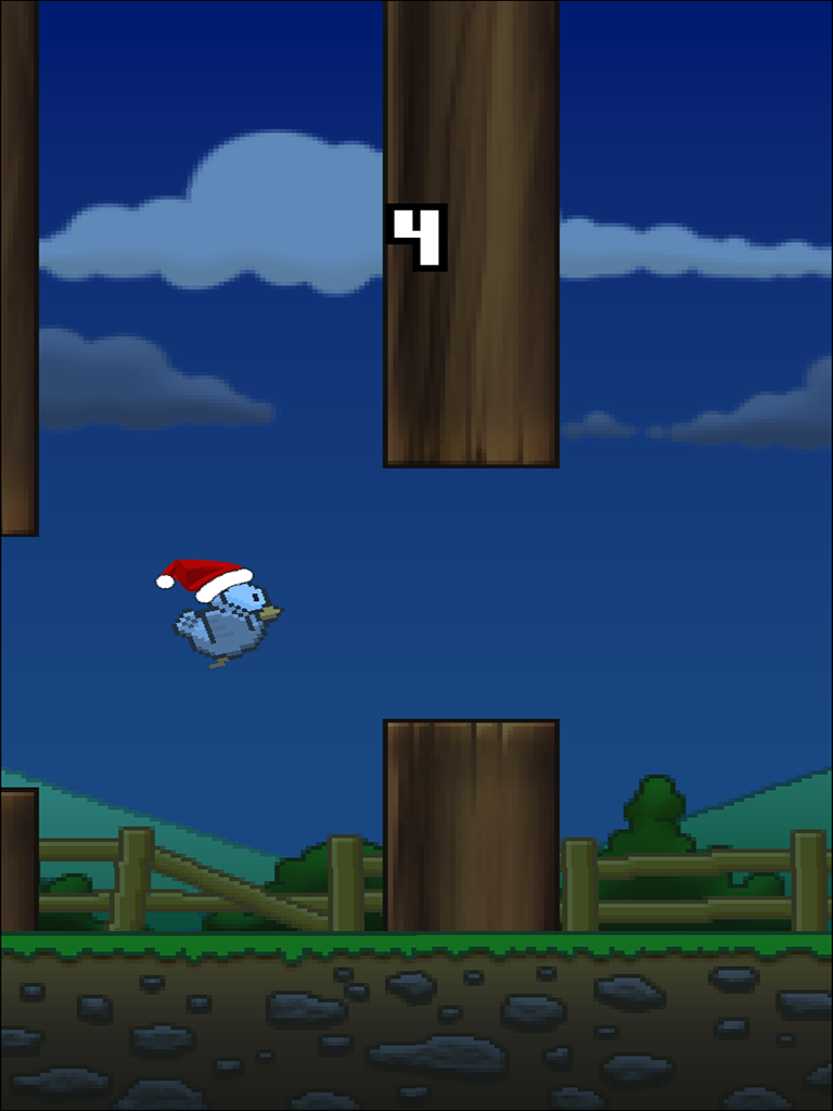 Flappy Santa Claus Bird - Impossible Xmas flying adventure! screenshot 8