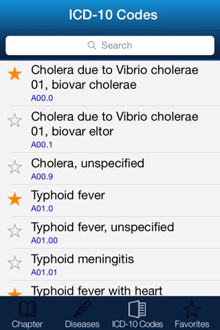 ICD-10 App screenshot 3