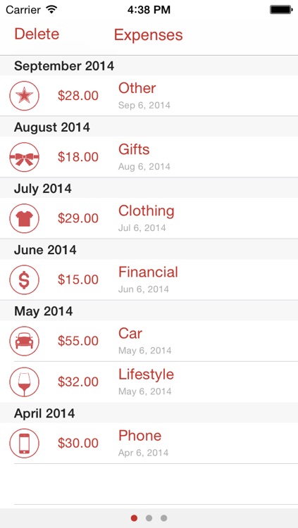 Real Expense Tracker