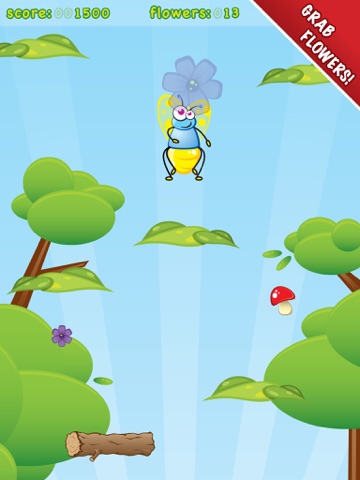 Doodle Bug Jump Jump! FREE — Good Jumping Game Fun! screenshot 2