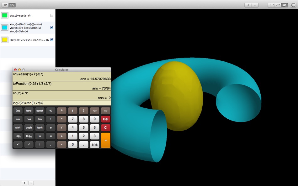 Good Grapher - scientific graphing calculator for Mac OS X - 1.2 - (macOS)