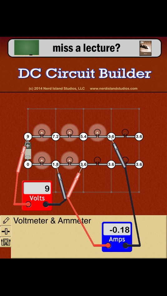 #4. DC Circuit Builder (iOS) 来自: Nerd Island Studios, LLC