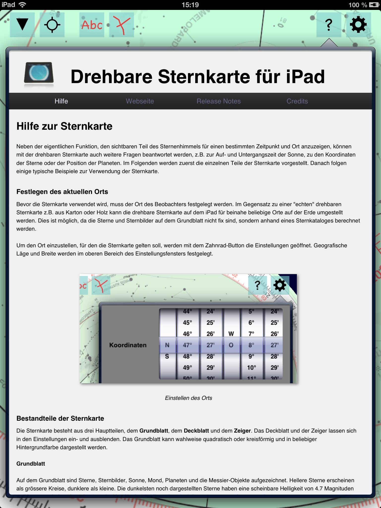 Sternkarte screenshot 4