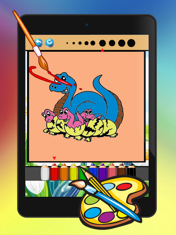 恐竜の塗り絵 - 良い子供のゲームのための恐竜の描画のおすすめ画像4
