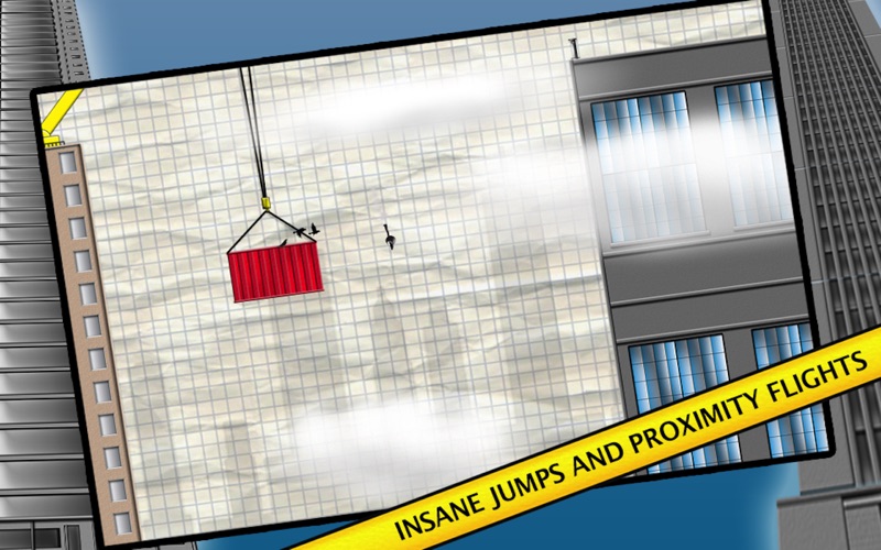 Screenshot #1 for Stickman Base Jumper