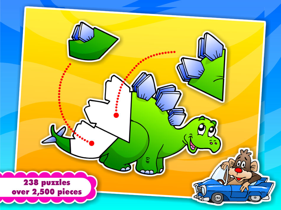 #5. Abby Monkey® Animated Shape Puzzle Builder Deluxe: First Words Learning Game for Toddlers and Preschool Explorers! (iOS) 게시자: CFC s.r.o.