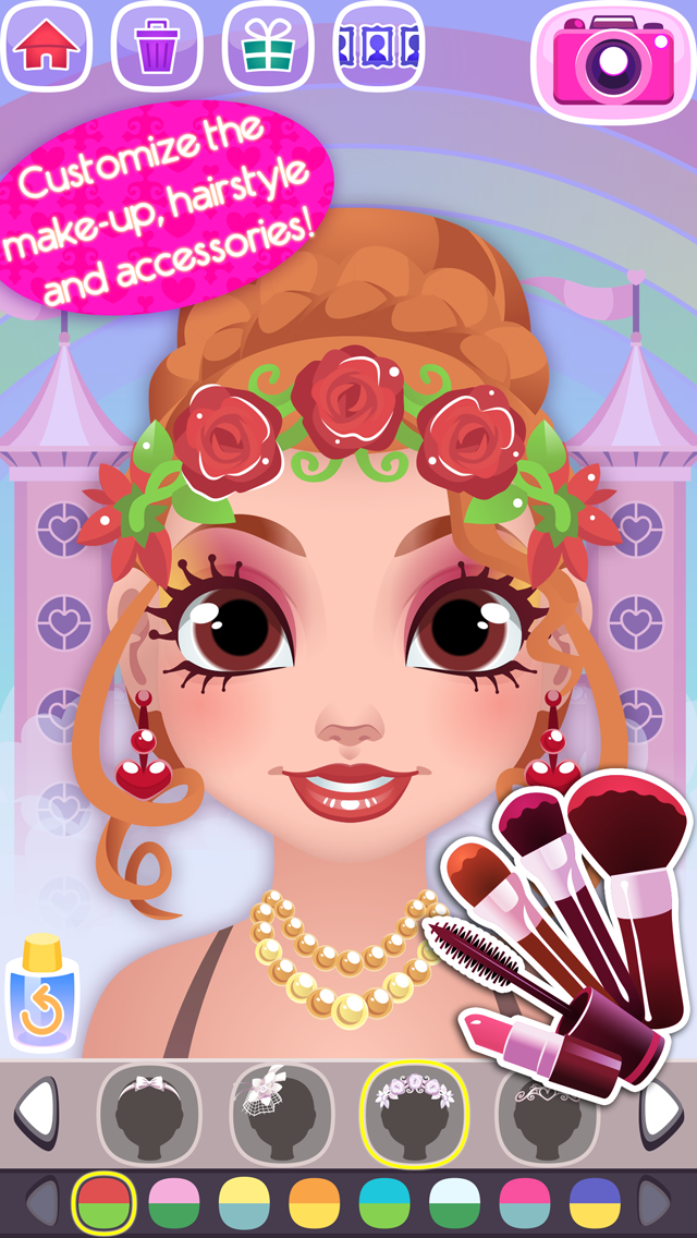 My MakeUp Studio - Beauty Salon & Fashion Designer Game for Girls Screenshot 1