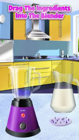 Game screenshot Milkshake Maker - Kids Frozen Cooking Games hack