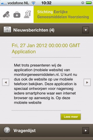 Monitor Geneesmiddelen screenshot 3