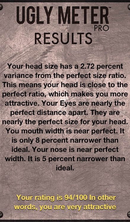 Ugly Meter PRO™