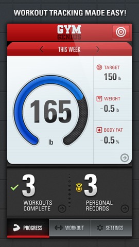 Gym Genius - Workout Tracker:  Log Your Fitness, Exercise & Bodybuilding Routinesのおすすめ画像1