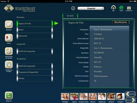 StateTrust Life and Annuities Mobile Solution screenshot 3