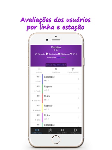 Screenshot #5 pour SampaTrilhos: Metrô e CPTM São Paulo