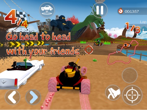 Racers Islands - Drive, Shoot, Win! screenshot 4