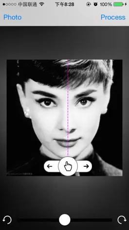 Game screenshot Face Reflection - Fun Photo Editor Also A Face Symmetry Revealer mod apk