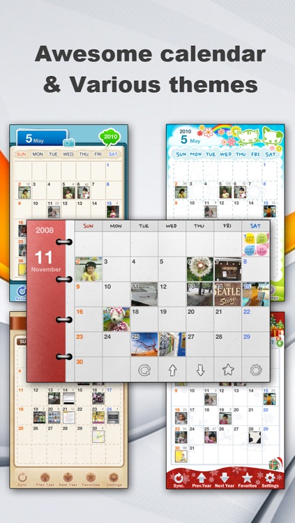 Awesome Photo Calendar Free with Memo