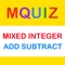 MQuiz Mixed Integer Addition and Subtraction