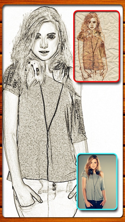 Insta Sketch Fx - Free Toon & Sketch PS Path Effects On Cam photo for Linkedin and kik