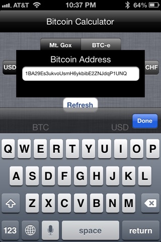 Bitcoin Calculator screenshot 2