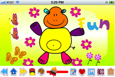 Color Me - Fun Coloring App Free coloring books for kids screenshot 3