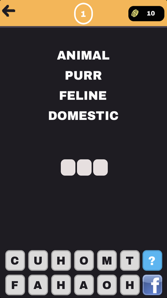 Words Quiz - Find the word with 4 hints, new fun puzzle (iOS) 由: guillaume coulbaux Words Quiz - Find the word with 4 hints, new fun puzzle (iOS) 由: guillaume coulbaux