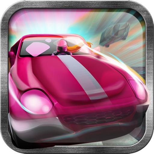 Paper Girl Car Racing icon