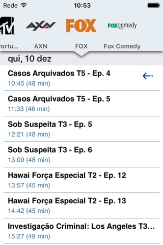 Guia TV PT screenshot 4