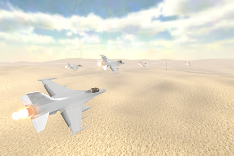 Fighter Plane Desert Combat screenshot 2