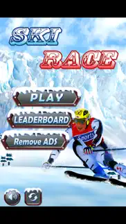 How to cancel & delete ski race time - surfer snow skiing on safari slopes 1