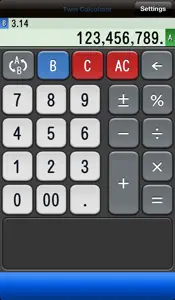 Twin Calculator screenshot #1 for iPhone