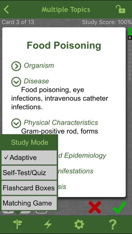 Microbiology and Infectious Diseases LANGE Flash Cardsのおすすめ画像2