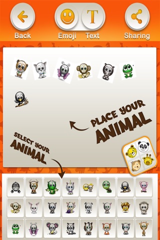 Animated 3D Animal Emoji & Emoticons screenshot 2