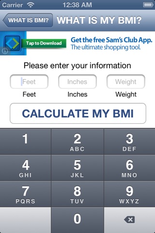 What is my BMI? screenshot 3