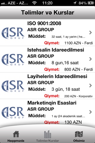 TELIMLER (Azerbaijan Professional Training Directory) screenshot 3