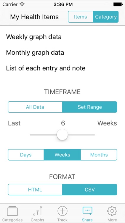 TracknShare LITE - A Quantified Life Journal screenshot-4