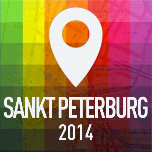 Offline Map St. Peterburg - Guide, Attractions and Transports icon