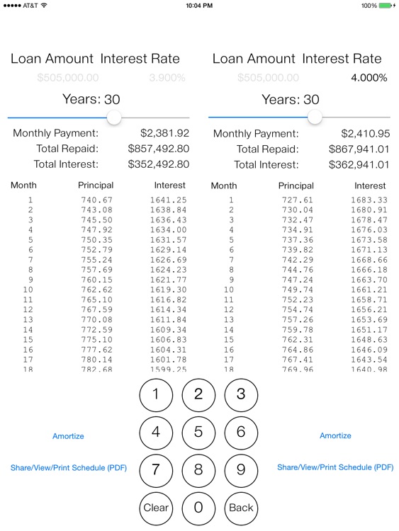 Amortizator Pro for iPad