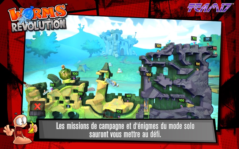 Screenshot #3 pour Worms Revolution - Deluxe Edition