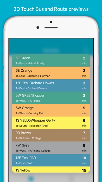 Transit for CUMTD iPhone screenshot 5 - Navigation app