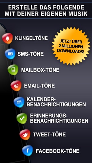 Klingeltöne> im App Store