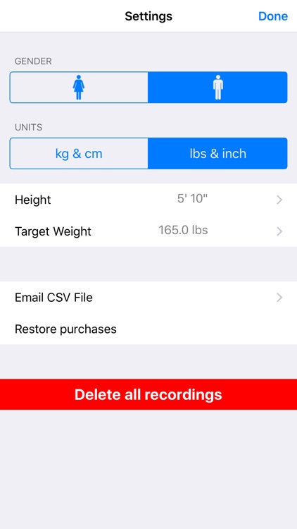 DailyWeight - Track weight screenshot-4