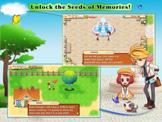 HARVEST MOON: Seeds Of Memories iPad app afbeelding 4