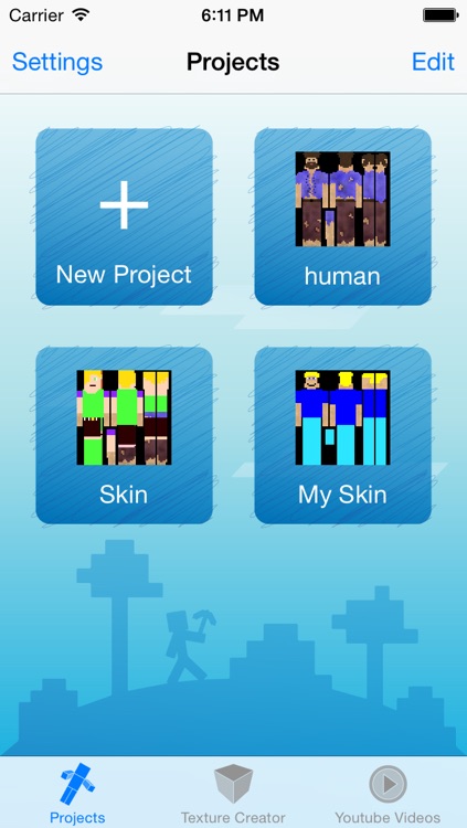 Skin Creator Pro Editor for Survivalcraft Textures Game Skins