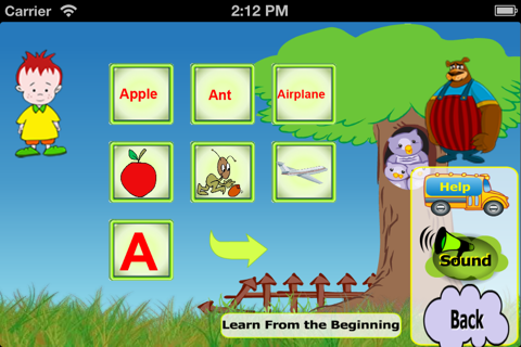 Kindergarten - Letters and Words screenshot 4