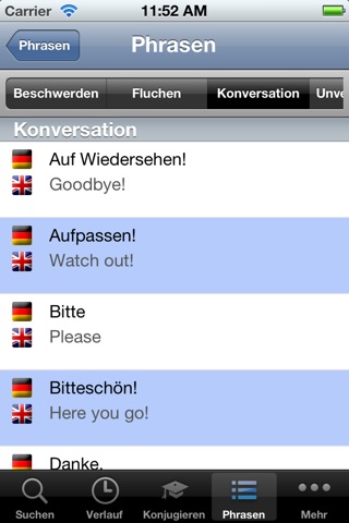 Deutsch-Englisch Wörterbuch screenshot 4