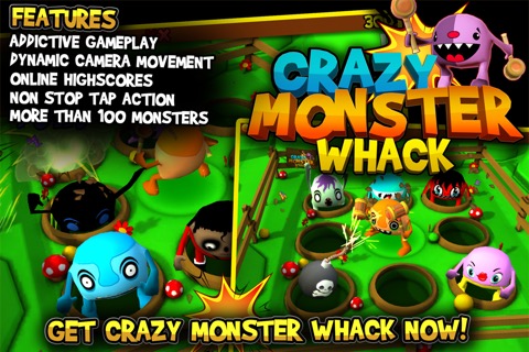 Crazy Monster Whackのおすすめ画像5